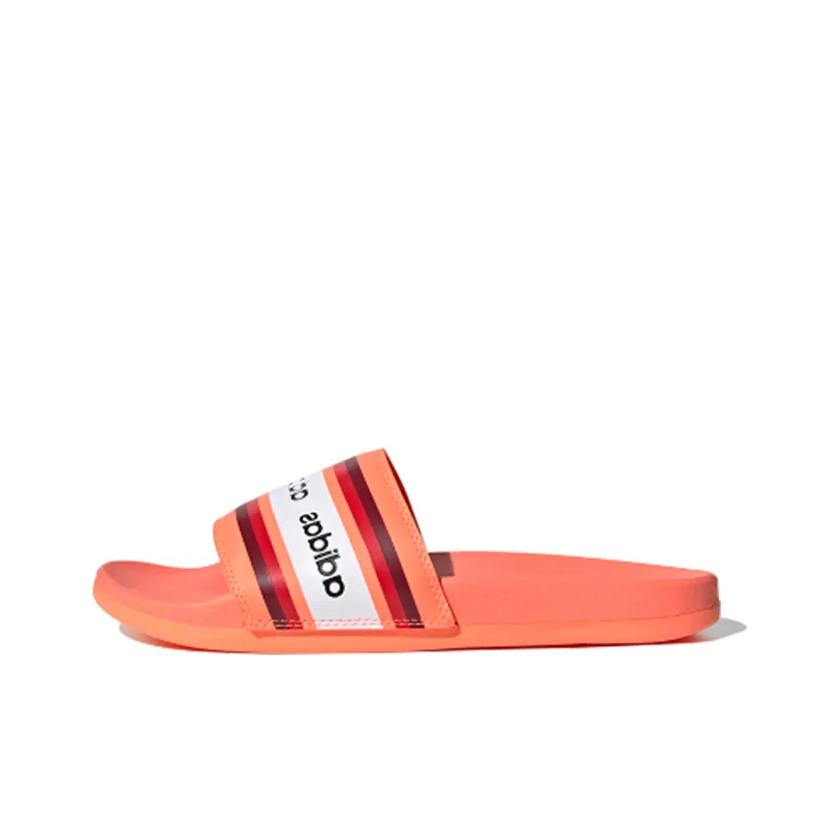 Adidas Farm Rio X Adilette Comfort Slides 'Signal Coral' Women's