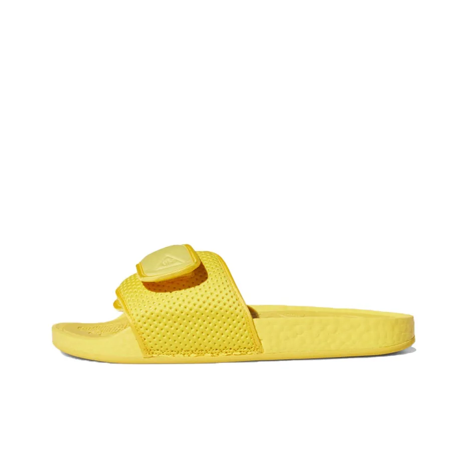 Adidas X Pharrell Chancletas Hu Slides 'Bold Gold'