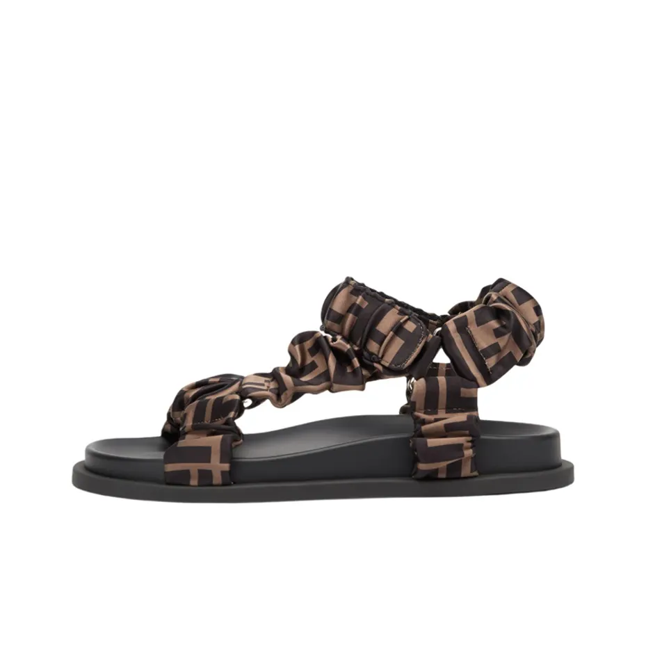 fendi print Feel Ff Motif Sandals Women's