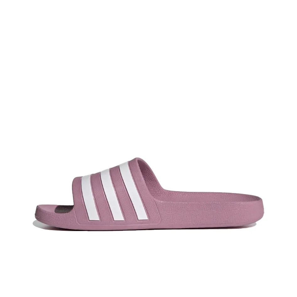Adidas Adilette Aqua Slide 'Cherry Metallic White' Women's