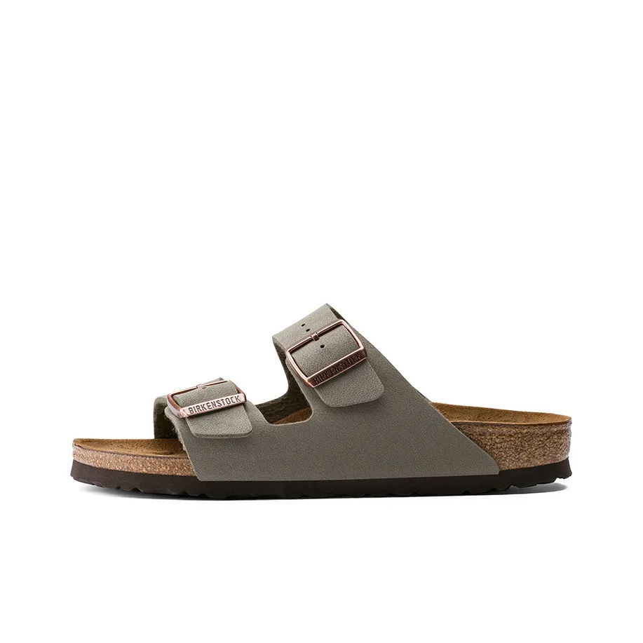 Birkenstock Arizona Birkibuc 'Stone'