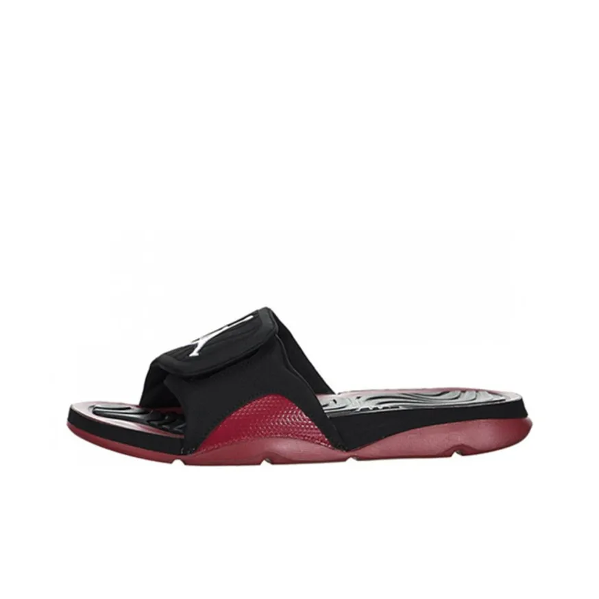 Джордан Hydro 4 Quiet Slip-Ons Мужской Красный Черный