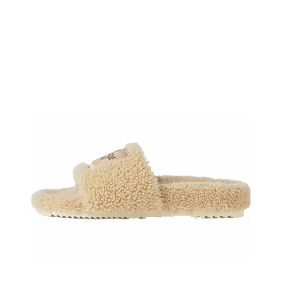 gucci ruffled X The North Face Merino Wool Print Beige