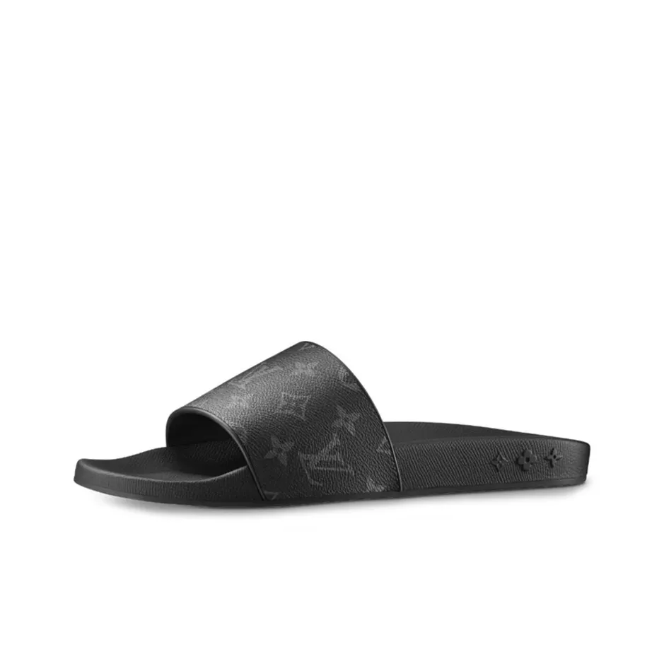 LOUIS VUITTON Waterfront Mule 'Black Monogram'