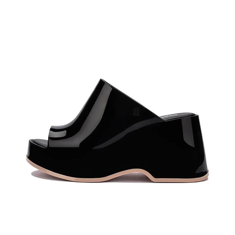 Melissa Slide Slippers Women's Black Beige/Green/Pink Beige/Beige