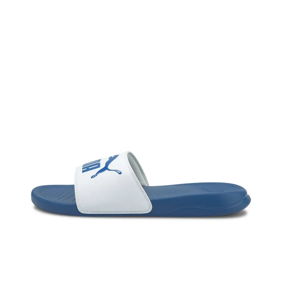 PUMA Popcat 20 Slide Slippers Unisex Blue White