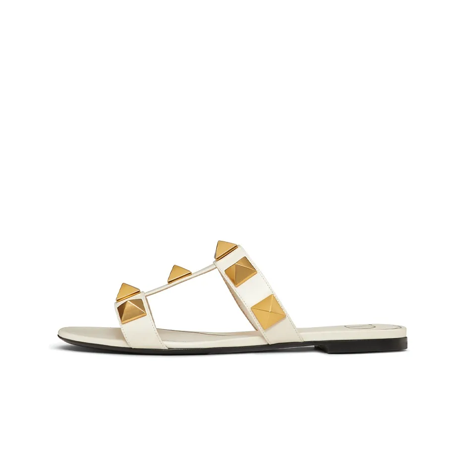 Valentino Garavani Roman Stud Flat Sandals