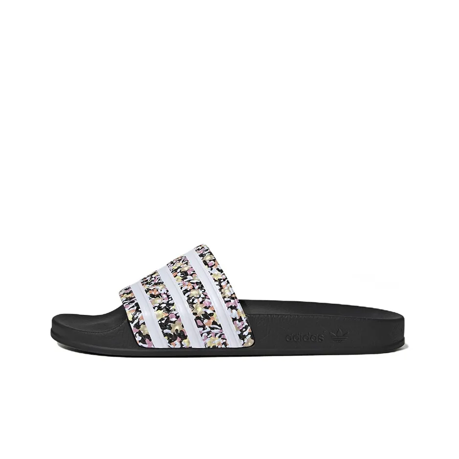 Adidas Adilette Slide 'You're Here For A Reason Black'