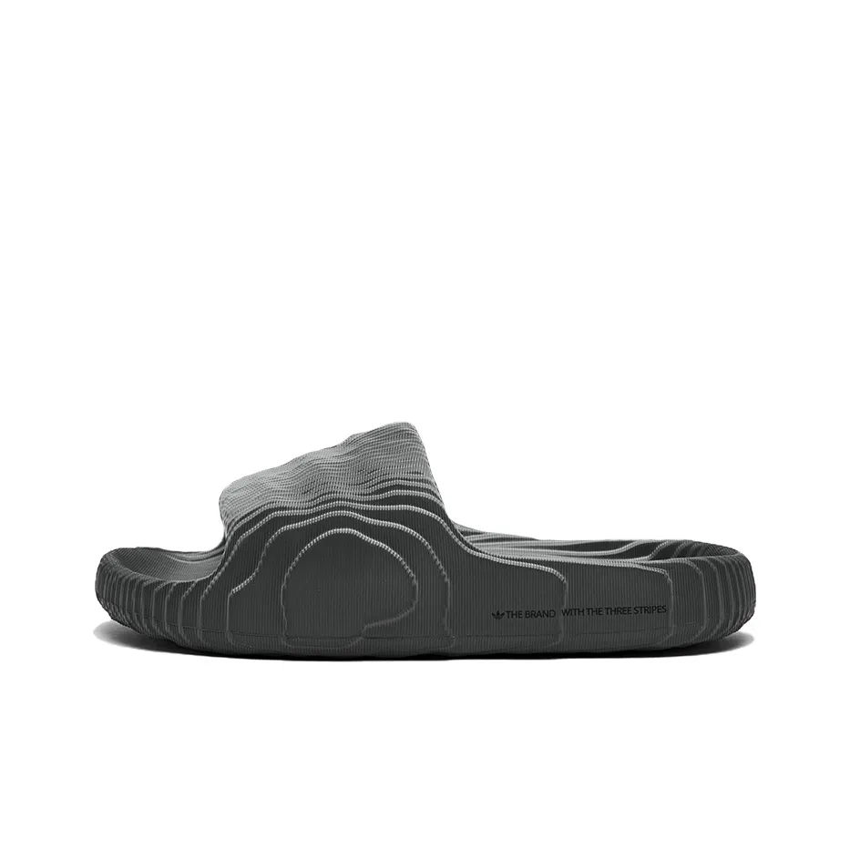 Adidas Adilette 22 Slides Grey Five