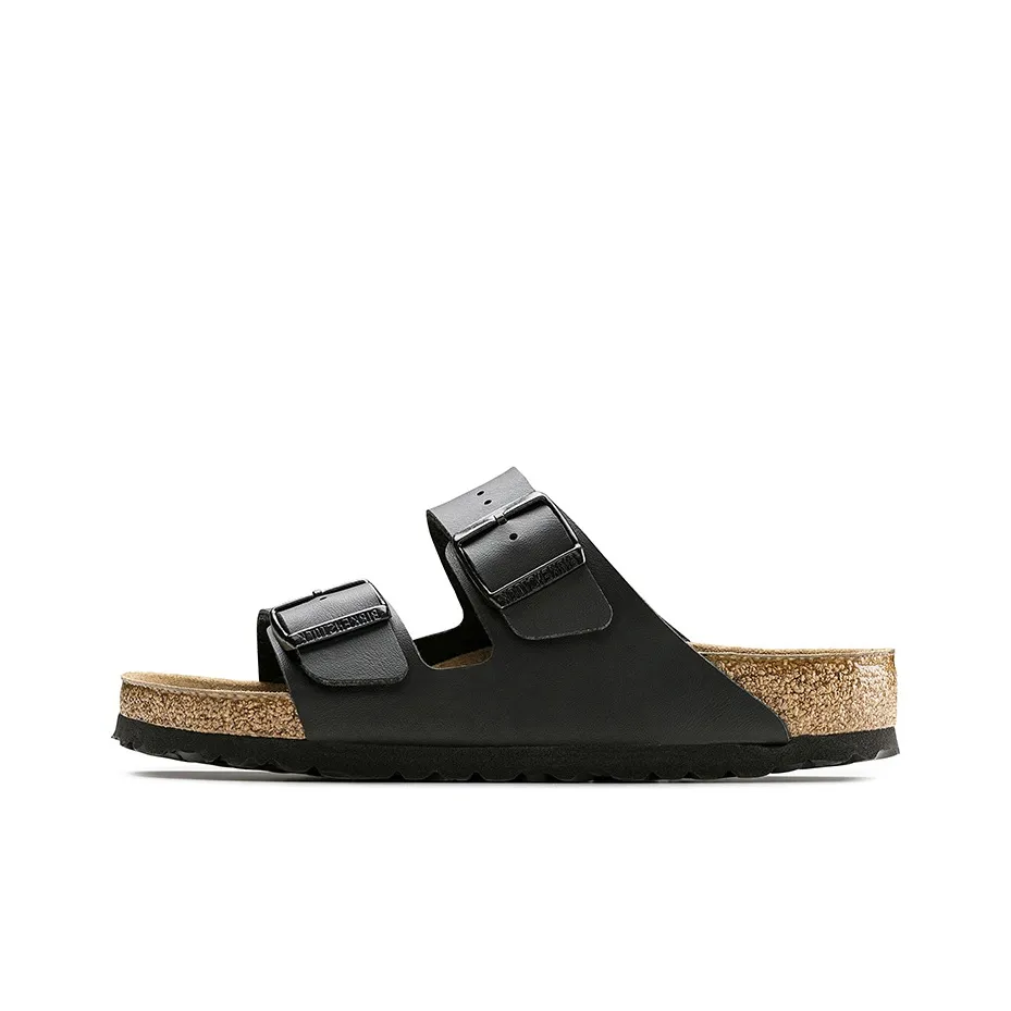 Birkenstock Arizona Soft Footbed Birko Flor 'Black'