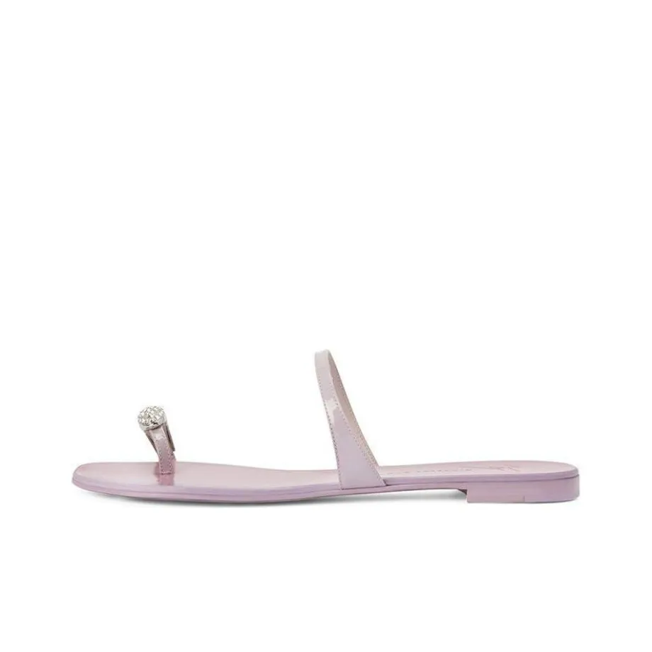 Giuseppe Zanotti Crystal embellished Flat Slides Women's