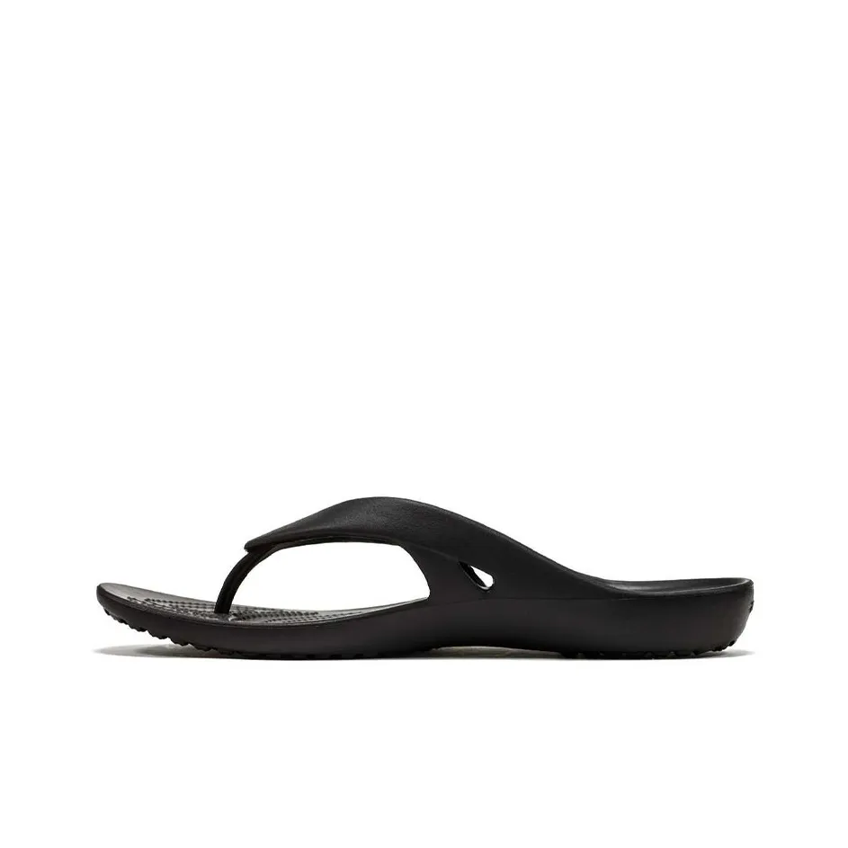 Crocs Kadee Flip Flops Women's Black