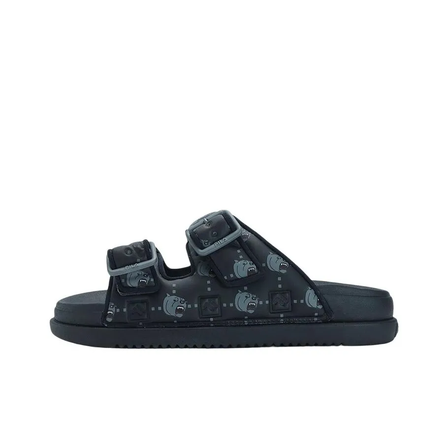 FILA Lucia Sandals 'Black Teal' Women's