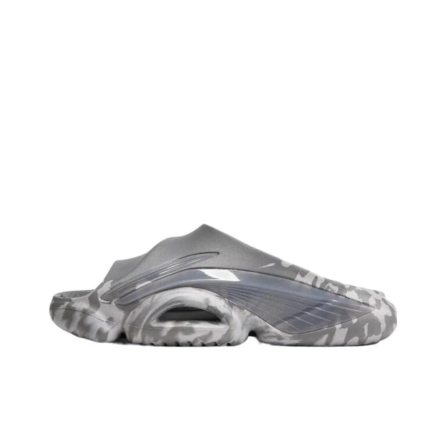 LINING BADFIVE Slide Тапочки Мужские Серый Белый