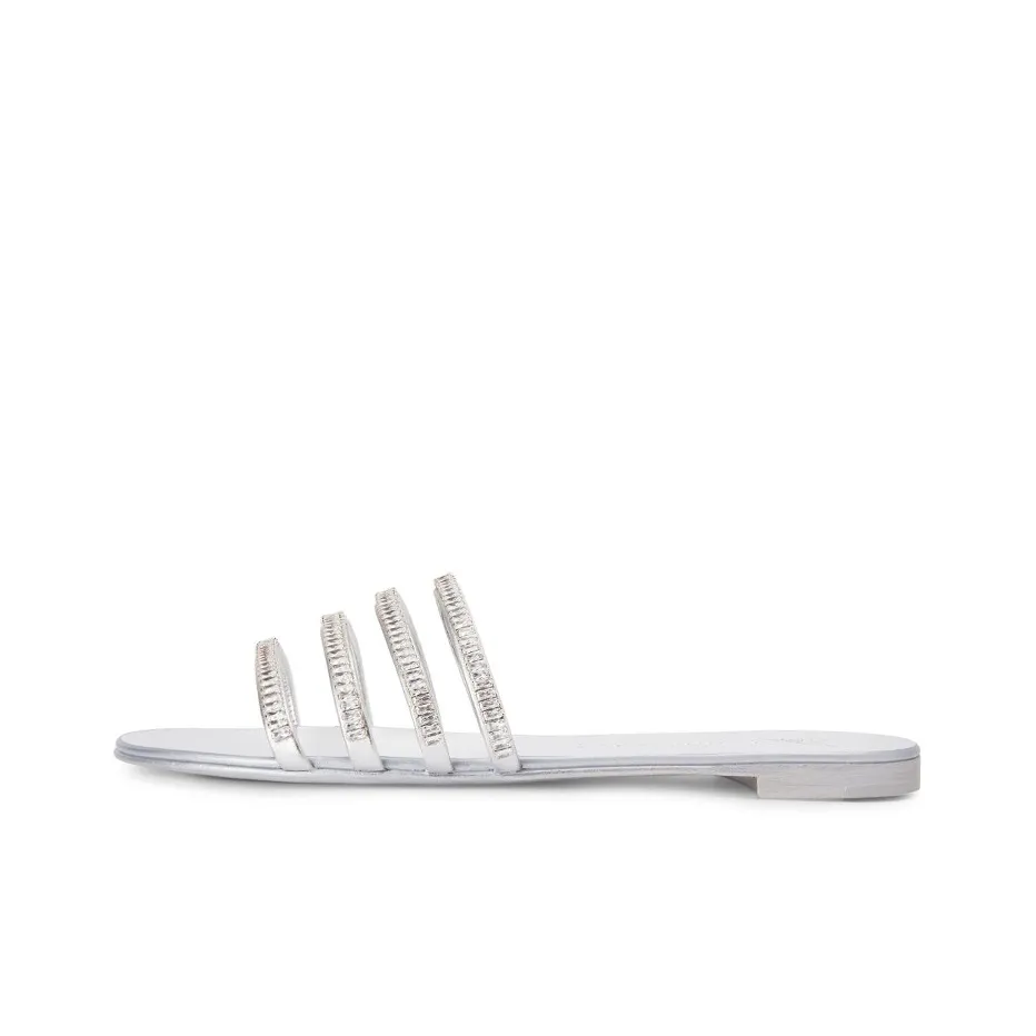 Giuseppe Zanotti Iride Crystal embellished Slides Women's
