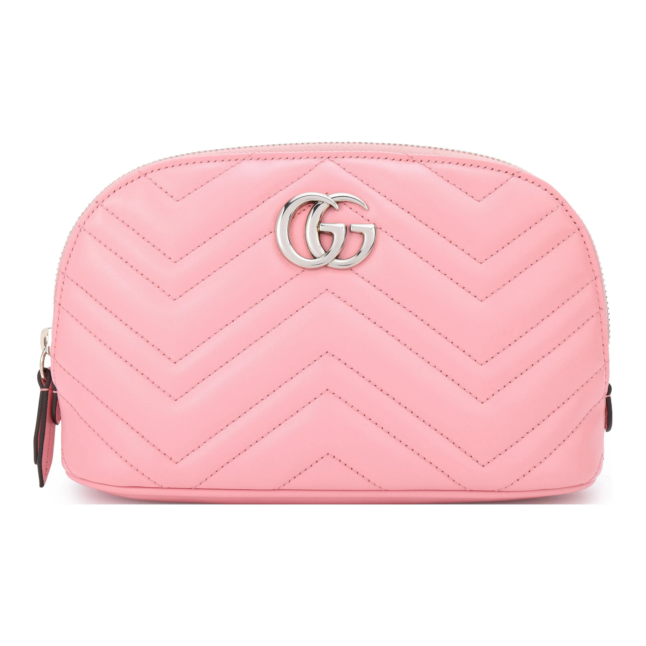 GUCCI Leather Makeup Bag, Toiletry Bag, Clutch Tubas Women's Pink/Candy/Unicorn