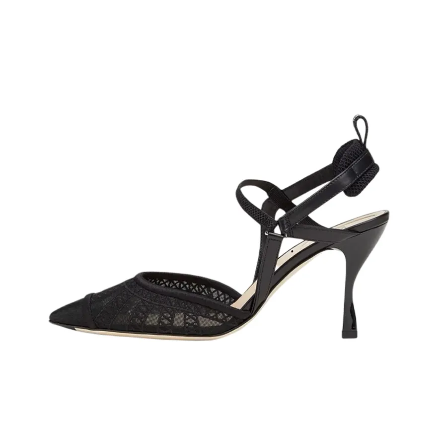 FENDI Colibri High Heels 8.5cm Women's Black