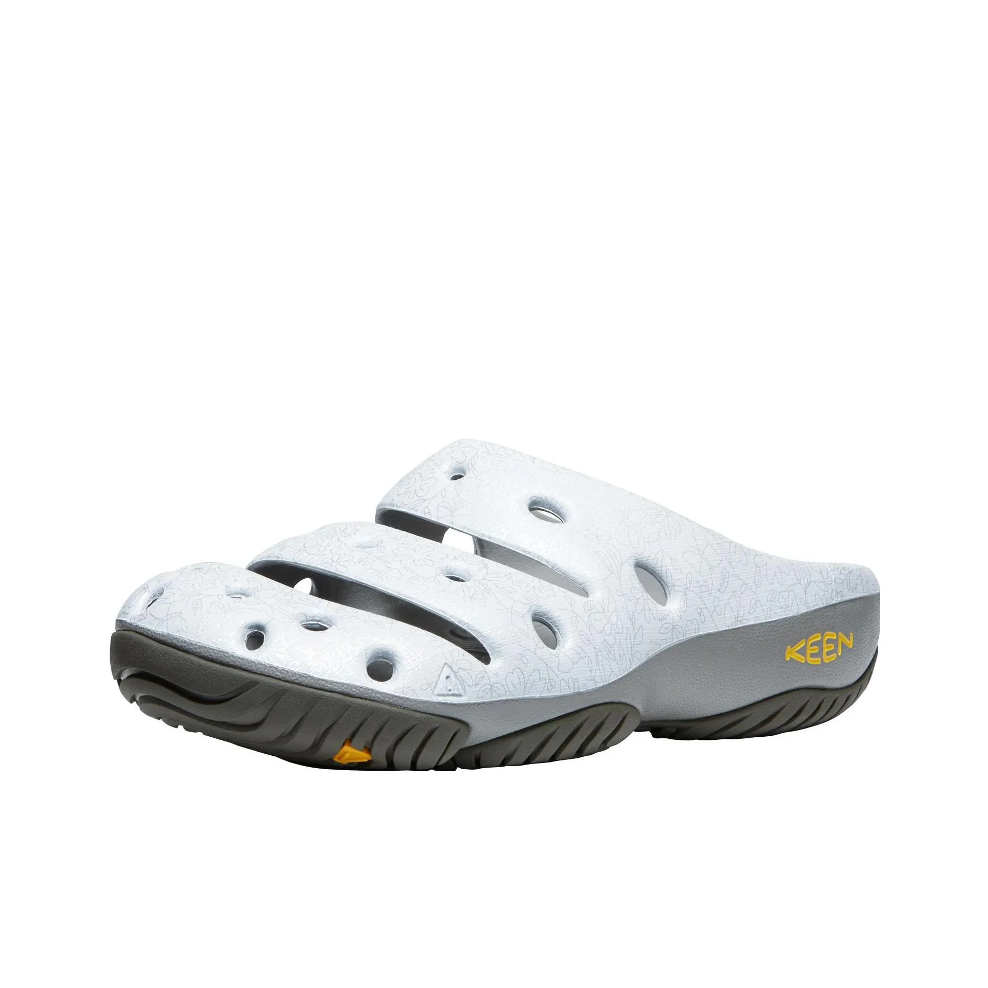 KEEN Yogui Artsfull Clogs Men's White