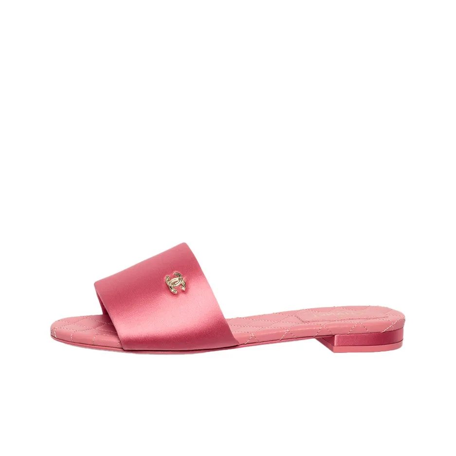 CHANEL Stylish Sandals Women's Pink