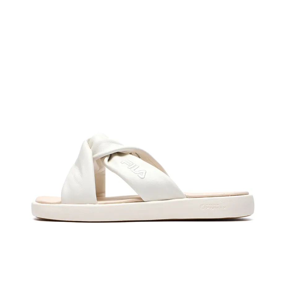 FILA Резина Slide Женские Milk White