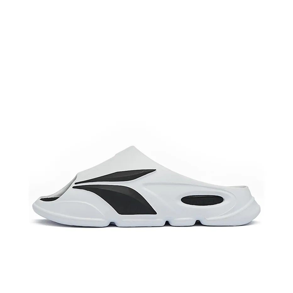 361° Flying Standard Slide Slippers Women's 361 Degrees White/Obsidian Black