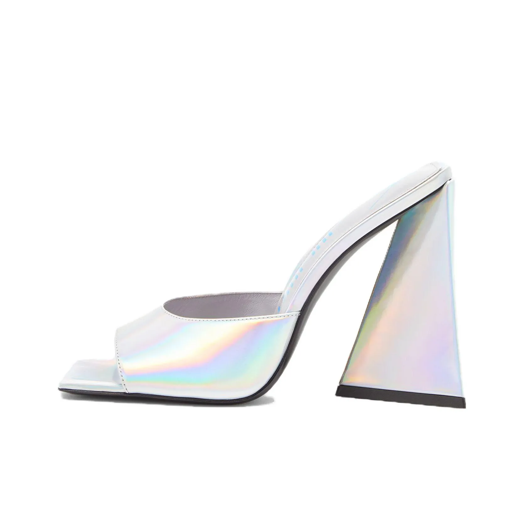 The Attico Devon Square Toe Slip On Mules Women's