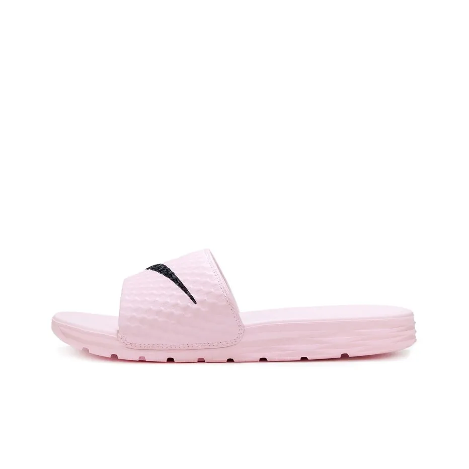 Nike Benassi Solarsoft 'Peism Pink Black' Women's