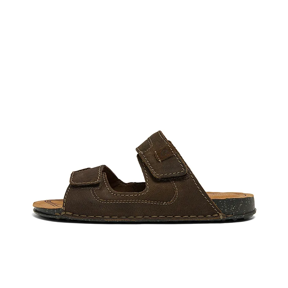 Clarks Slide Slippers Men's Dark Brown