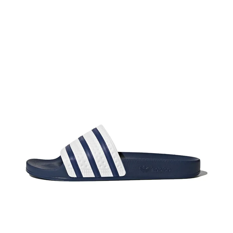 Adidas Originals Слайд с резиновым подошвой Унисекс Синий Белый