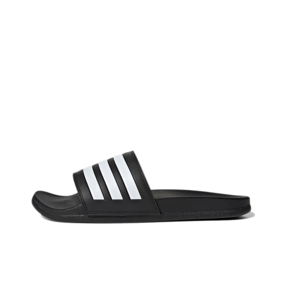 Adidas Adilette Comfort Slides Core Black Cloud White