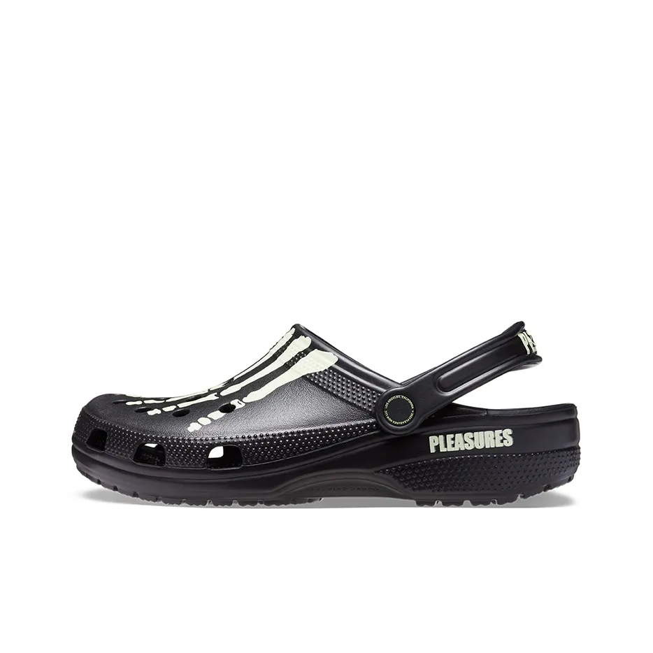 Crocs Pleasures X Classic Clog 'Skeleton Glow In The Dark'