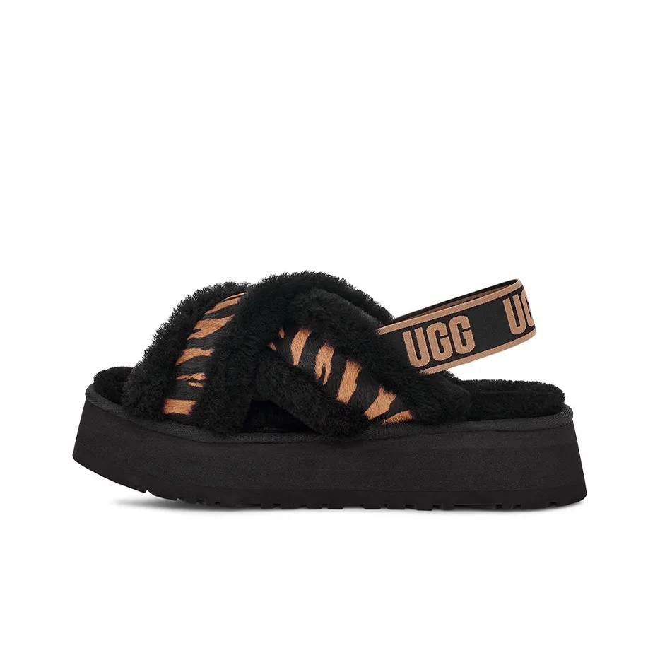 UGG Disco Cross Slide Tiger Print Women's