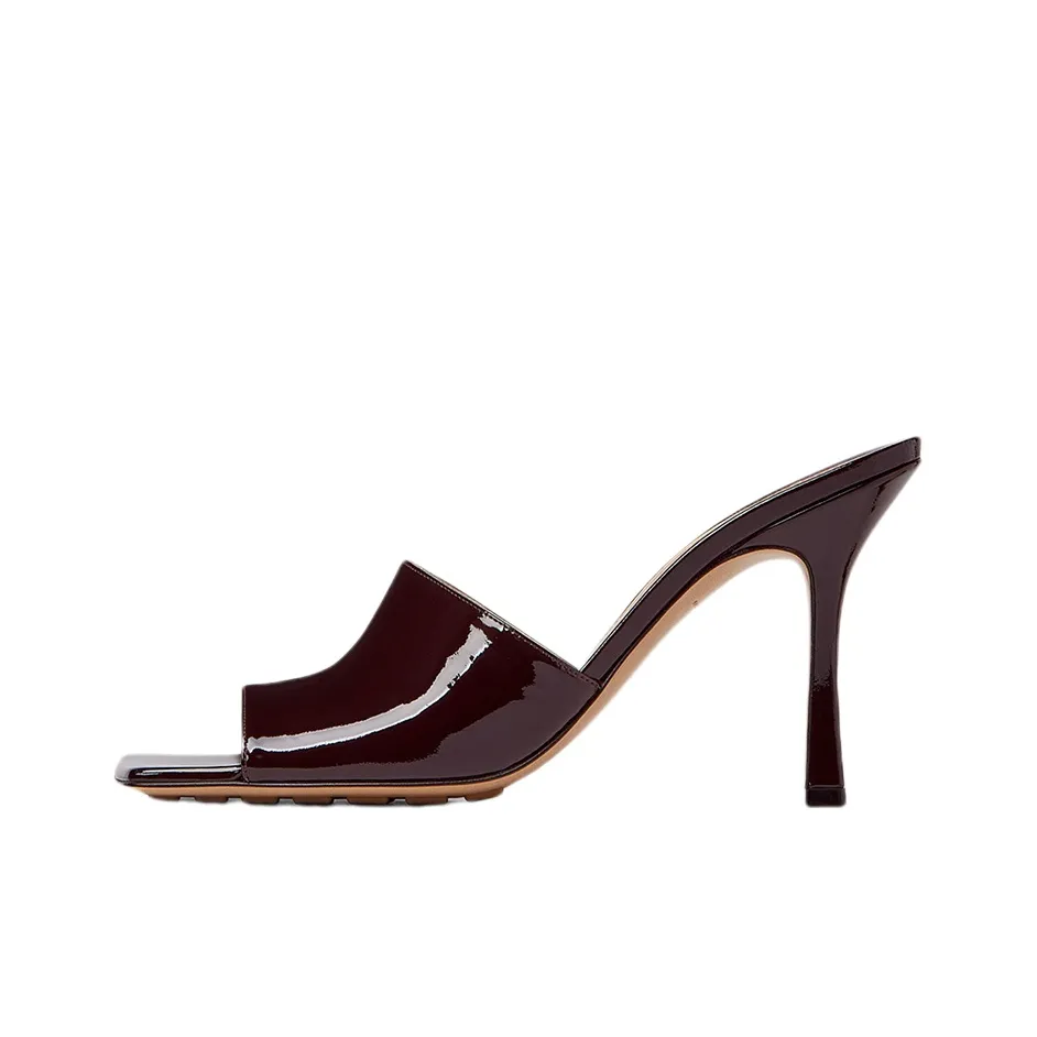 Bottega Veneta Stretch Slide Slippers Women's Brown