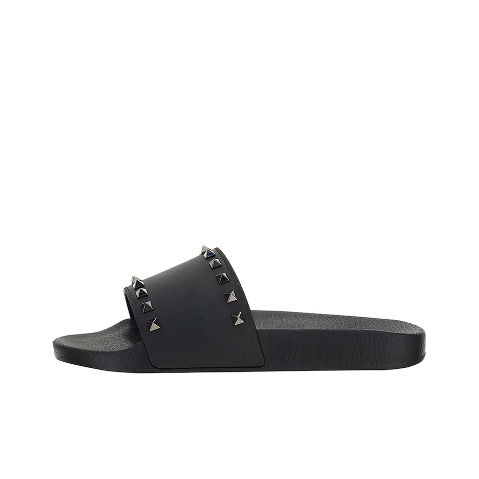 Valentino Rockstud Slide 'Black'