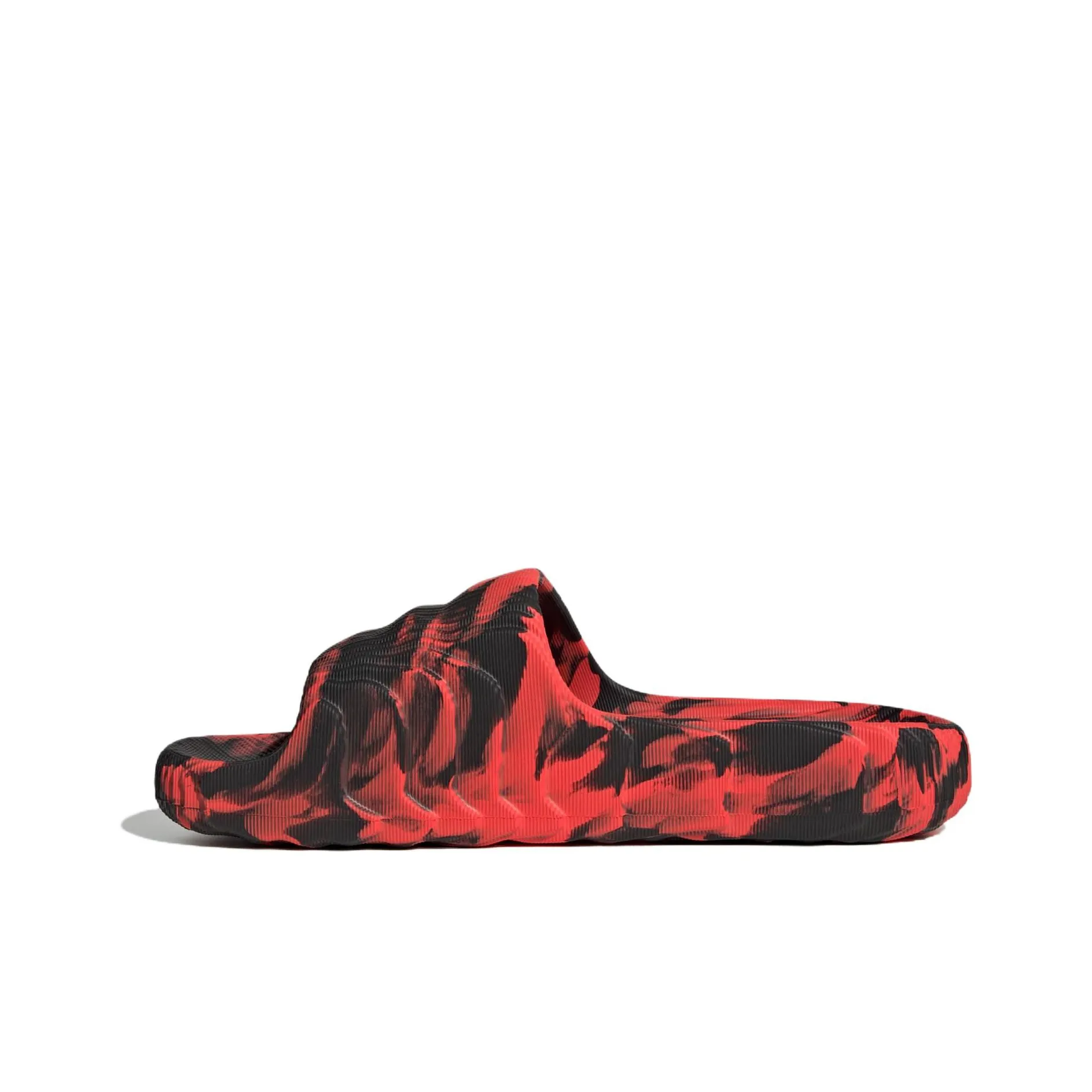 Adidas Adilette 22 Slides 'Bright Red Black'