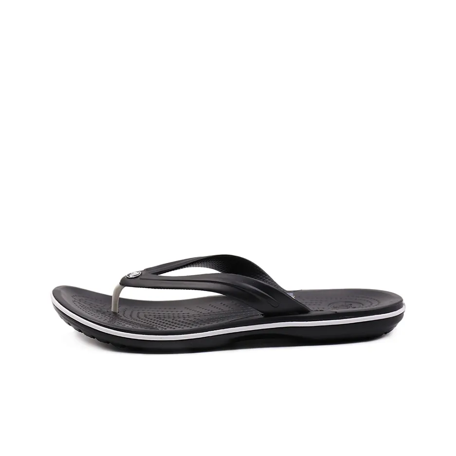 Crocs Beach Flip Flops Black Unisex
