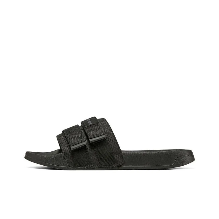 Skechers Side Lines Slip Resistant Abrasion Resistant Slide Slippers Men's Black