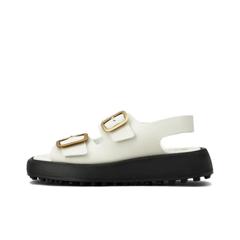 TOD'S Buckled Leather Sandals