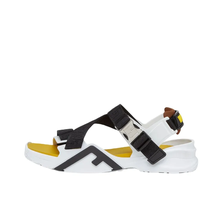FENDI Flow Jacquard-logo Sandals
