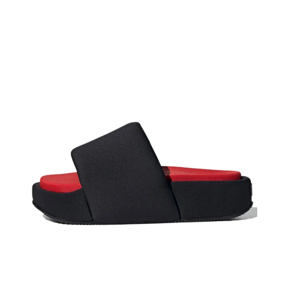 Y 3 Stylish Sandals Unisex Black Red Y 3 Стильные Сандалии Унисекс Черный Красный