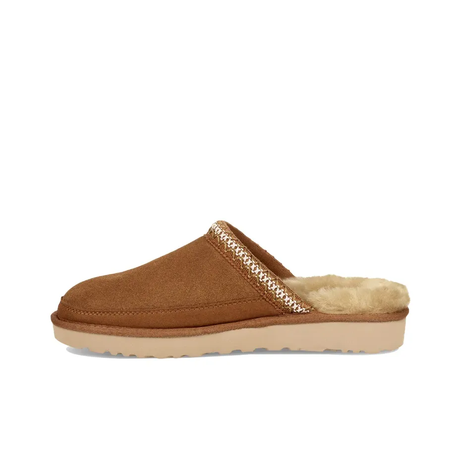 UGG Tasman Low Топ Стильные Сандалии Мужские Каштановые