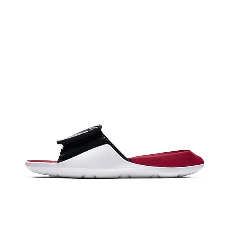 Jordan Slide Slippers Women's Black Red White