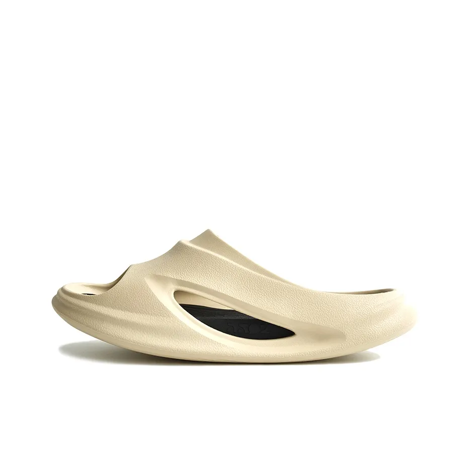 0592 EVA Cut Out Sports Slippers Unisex Not Very Yellow