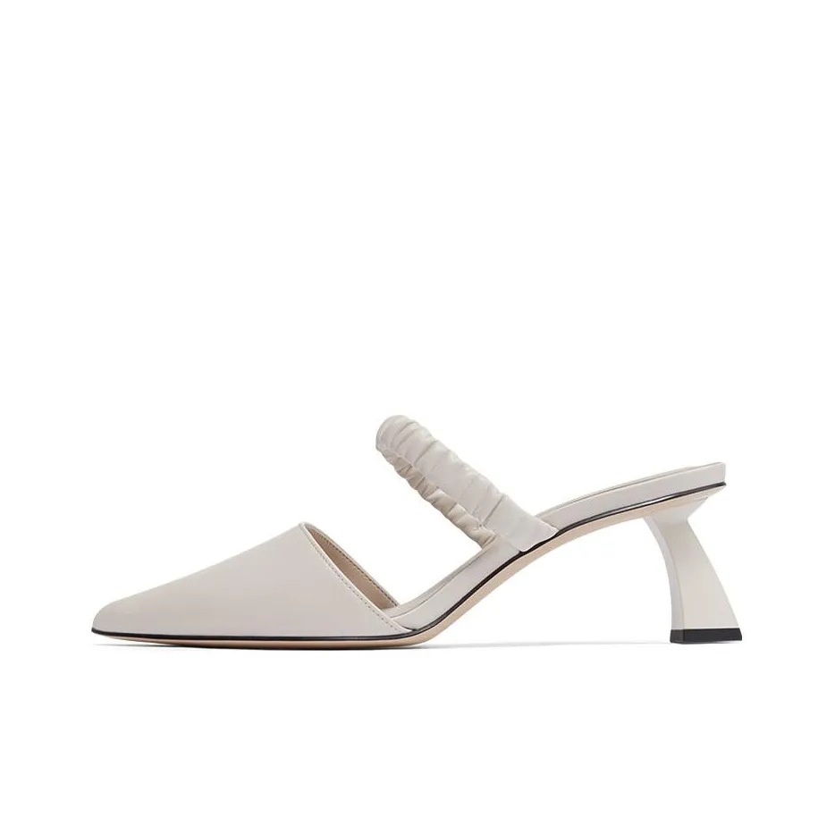 CHARLES&KEITH Mules Women's Pink White