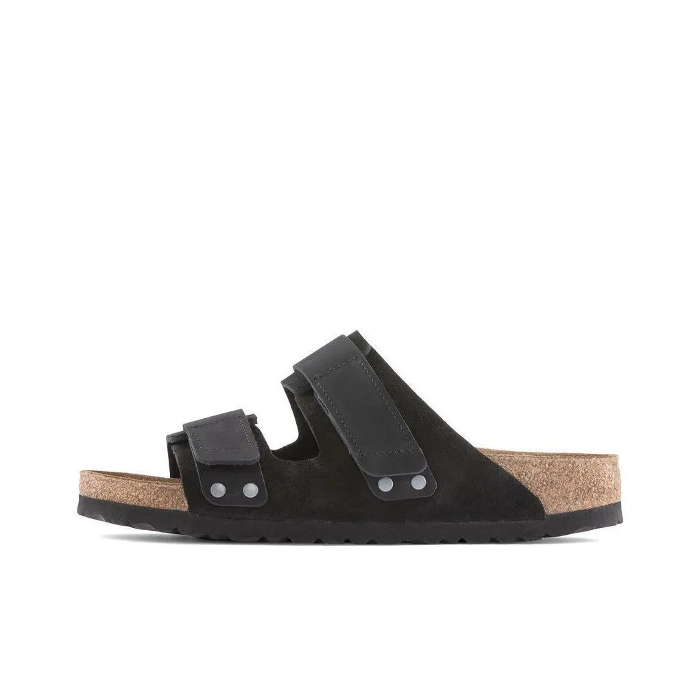 Birkenstock Uji Leather Slides
