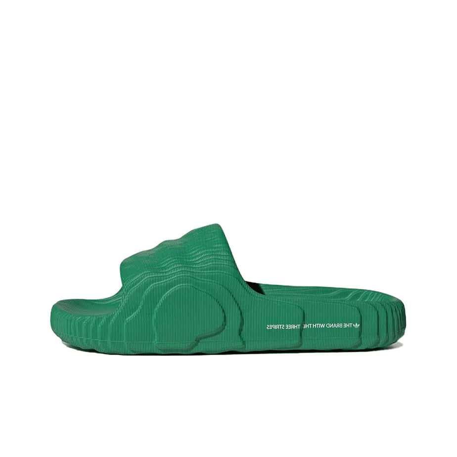 Adidas Adilette 22 Slides Green White