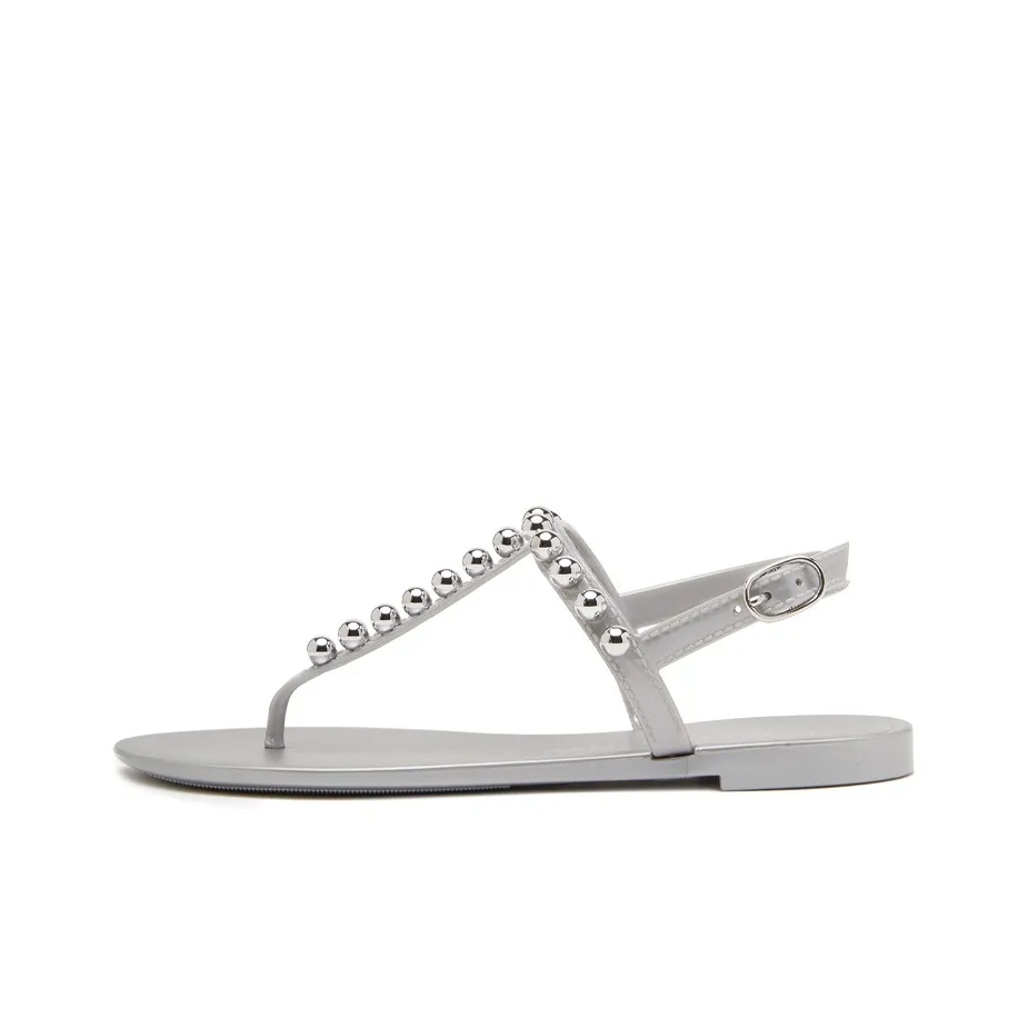 Stuart Weitzman/SW One Strap Sandals Women's Silver