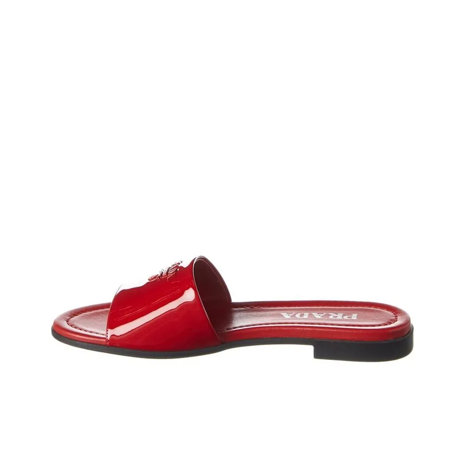 PRADA Slide Slippers Women's Red