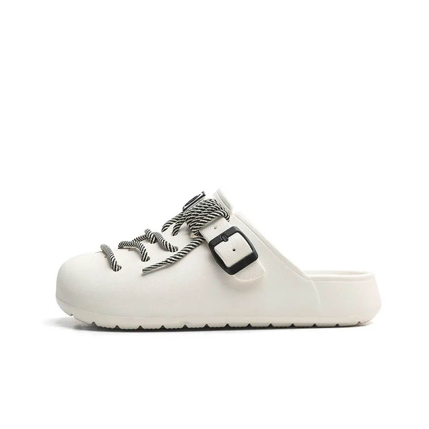 Jifffly Slide Slippers Unisex Ivory