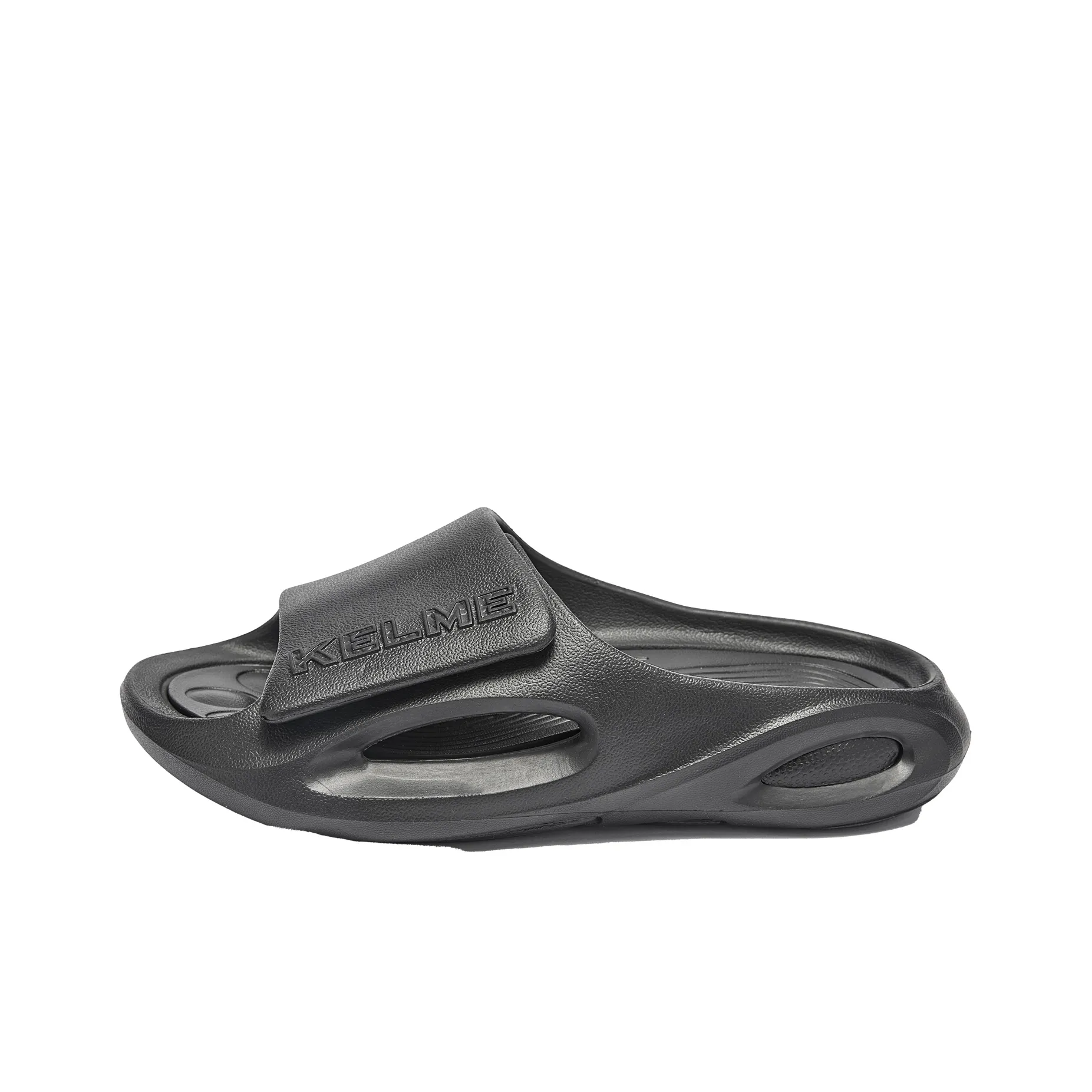 KELME EVA Slip Resistant Slide Slippers Unisex Black